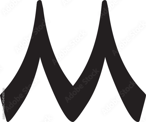element, arrow, brush, buttons, calligraphic, direction, font, graffiti, graphic, letter, marker, paint, print, signs, silhouette, stroke, typography, drawn, handwritten, logotype, simple, typeset, m