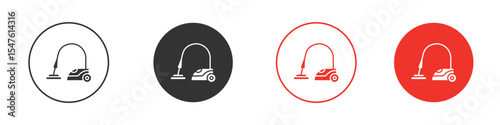 Vacuum cleaner icon design, logo, app, UI. Vector illustration, EPS