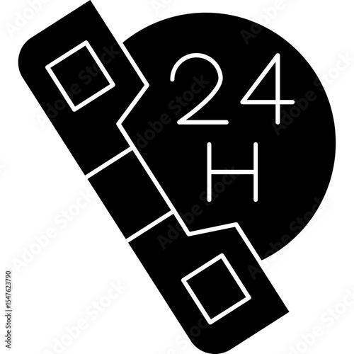24 Hours Icon