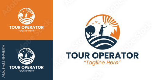 Modern Travel Logo Design for Tour Operators and Travel Agencies