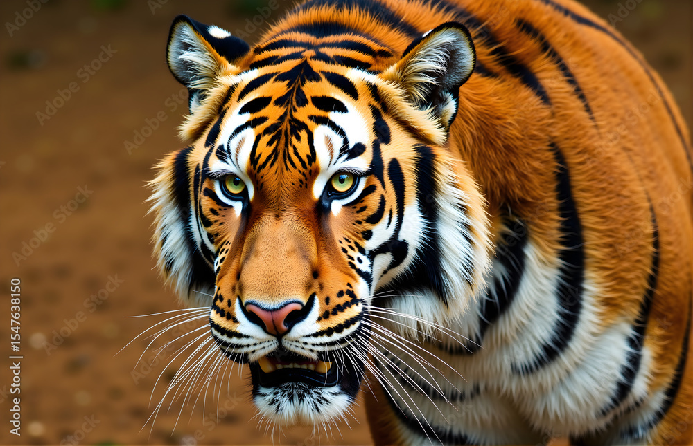 Fototapeta premium Tiger Close-up