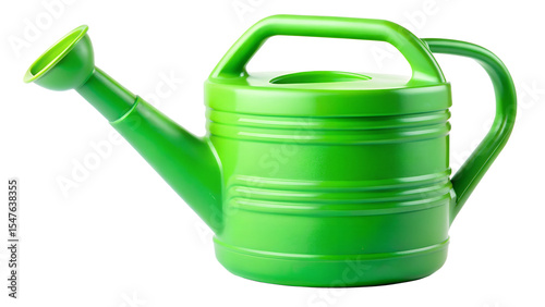 green watering can