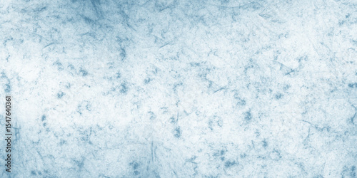 Abstract ice frost natural background with hoarfrost crystals Snow Background Or Texture .Blue color paper texture pattern abstract background .created in digital painting style, space for text .