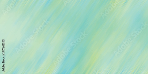 Artistic impression of a summer sky with brushstroke textures creating a soft serene effect in blue and green tones a visually calming composition