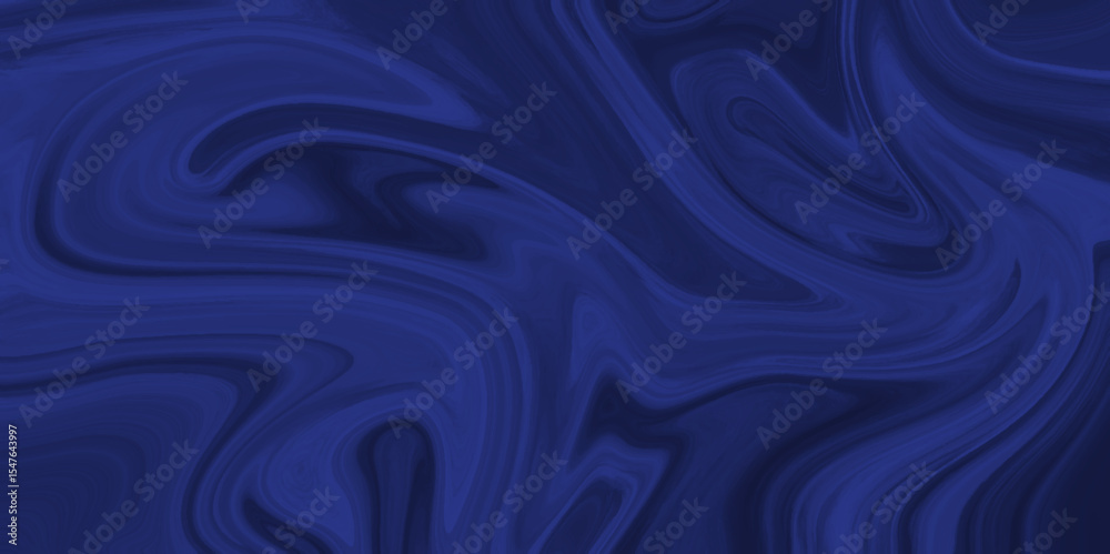 Obraz premium The texture blue and black marble pattern modern style Liquid background .Liquid blue abstract background vector , illustration Abstract color acrylic pours liquid marble surface design. 