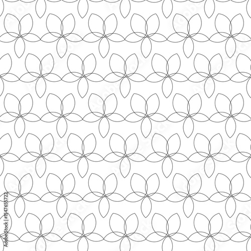 Abstract Pattern with Petal Shape