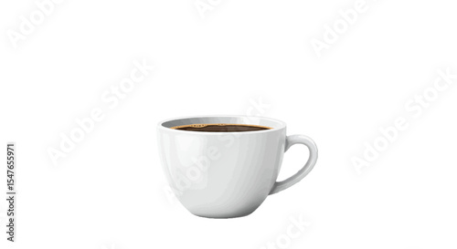 coffee cup isolated on white