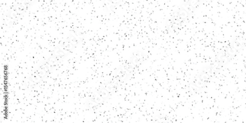 Abstract mosaic pattern with grey pixelated elements scattered across a white background creating a textured seamless digital design