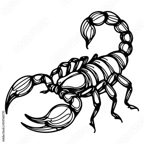 scorpion vector illustration