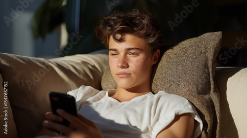 Ending a toxic friendship on a calm couch with a phone blocked