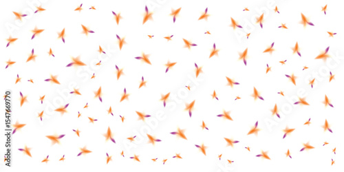 Abstract orange and purple floral pattern background