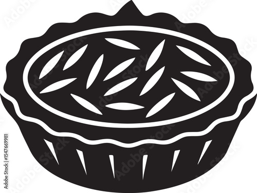 vector illustration of a cake
