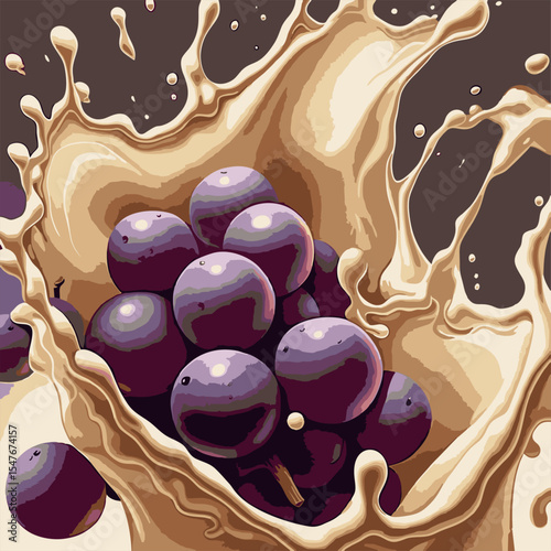 Grape Milk Mix