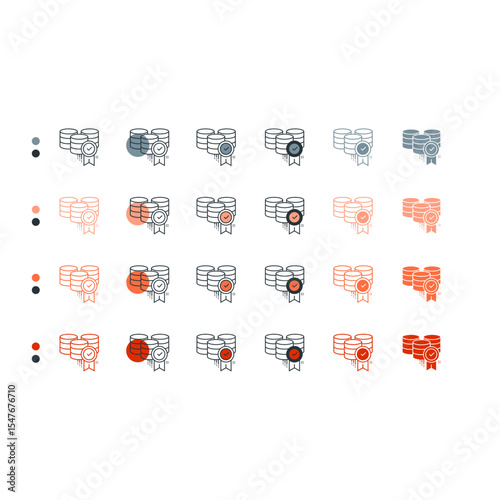 Data quality icon representing accuracy and integrity.