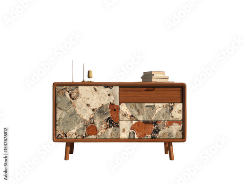 Wooden cabinet design, modern home