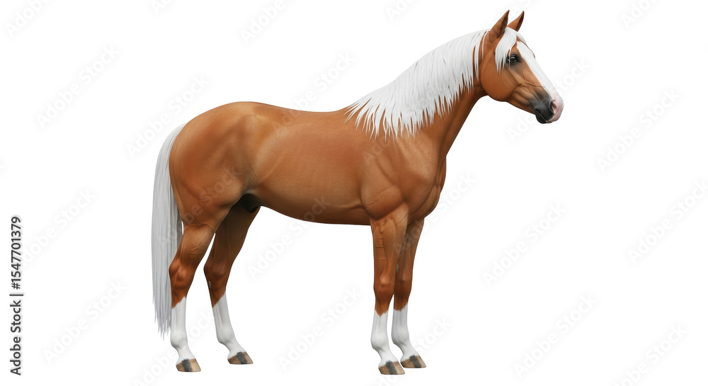 Obraz premium Isolated horse