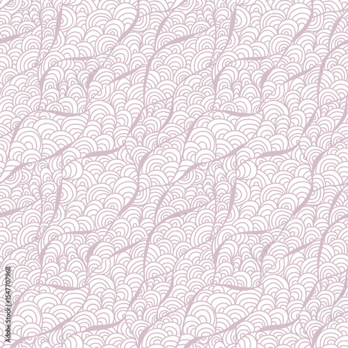 doodle seamless pattern design