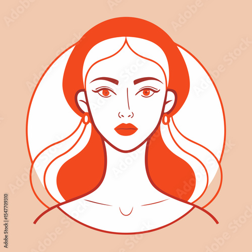 portrait of the girl