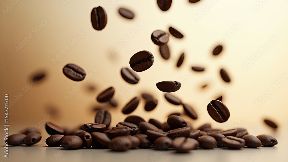 Obraz premium coffee beans in a cup