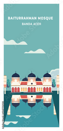 Baiturrahman mosque banda aceh Indonesia