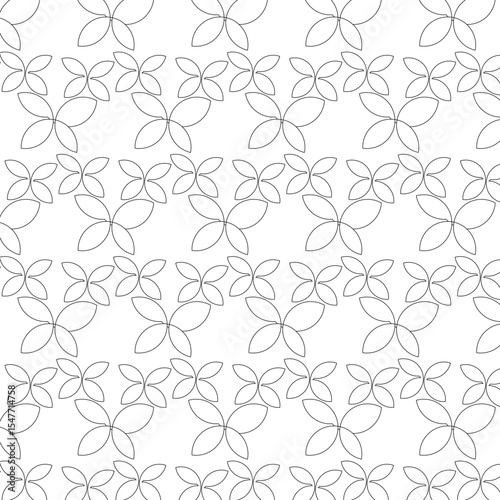 Elegant Outline Graphic Design: Butterfly Symmetrical Motif with a Contemporary Art Nuance