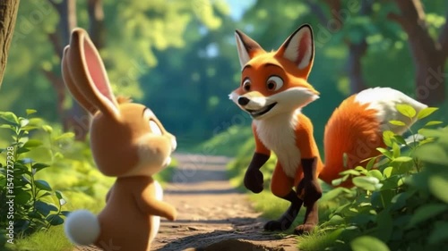 Charming Forest Friends A Rabbit and Fox Encounter (0623 (1)(11) Animation - AIzaSyC0Jpr8l9JebRwDibYFEKWRD_4mfeqR3vU)