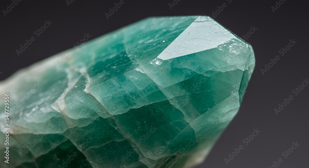custom made wallpaper toronto digitalClose-up of a Vivid Green Fluorite Crystal with Defined Facets