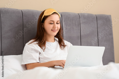 Beautiful young woman with ...