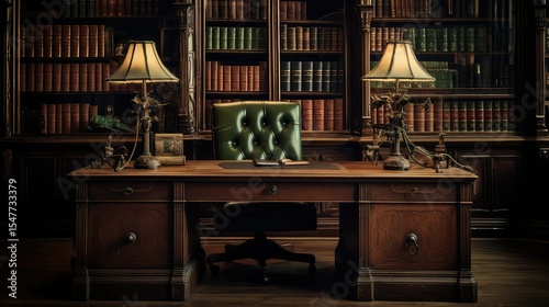 photograph dark wood desk
