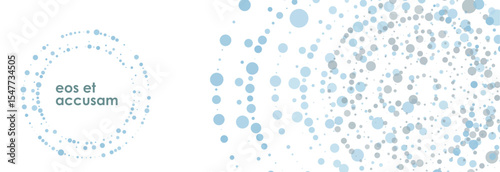 Circles ceiling with a circular pattern of colors dots