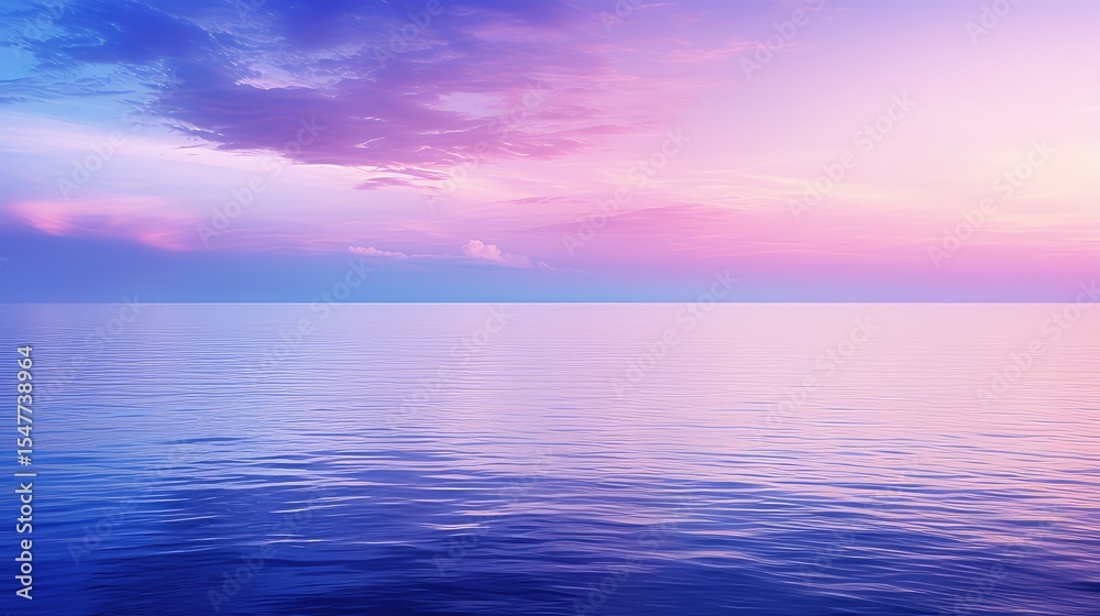 Fototapeta premium horizon purple blue gradient