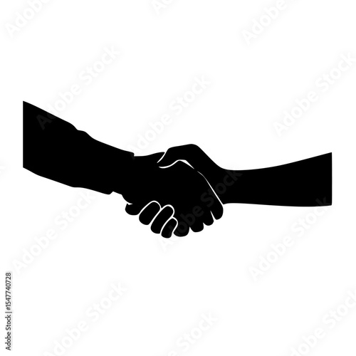 Hands shake to signify agreement and collaboration in a professional setting, showcasing unity and teamwork