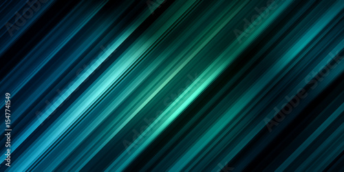 Abstract Teal and Dark Blue Diagonal Stripes Background Texture Pattern Design Graphic image
