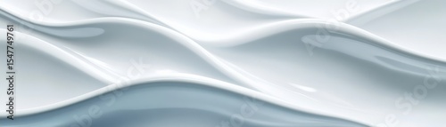 Abstract White Fluid Wave Background, wave, abstract background