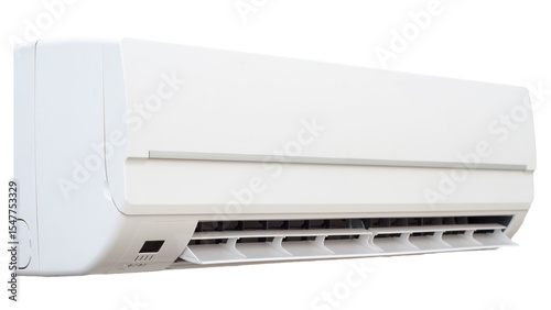 air conditioner on transparent background.