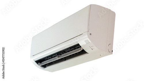 air conditioner on transparent background.