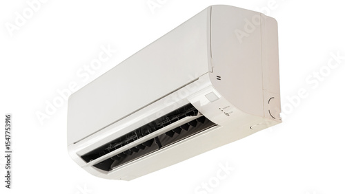 air conditioner on transparent background.