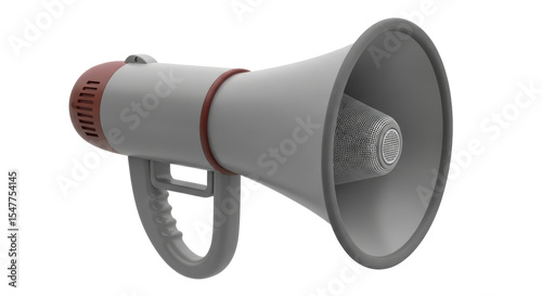Isolated Megaphone