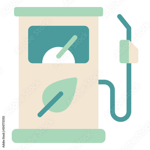 Electric Car Charging Station Icon