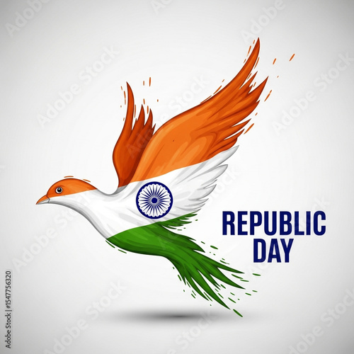 Indian Republic Day Dove of...