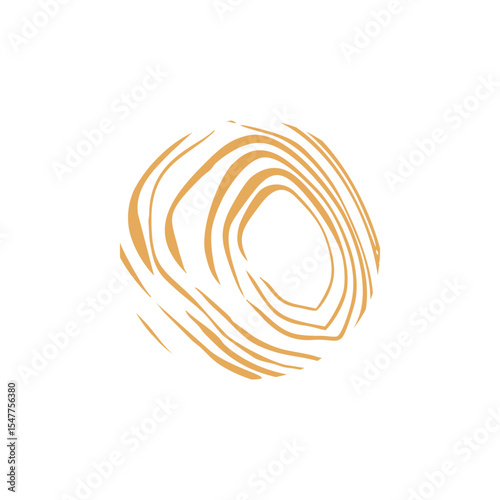 wood texture tree logo design