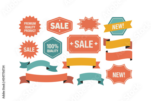 big collection of different objects isolated on white background