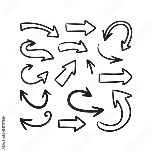set of arrows