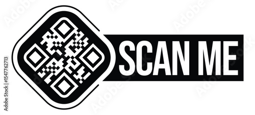 Scan QR code icon. Digital scanning qr code. QR code scan for smartphone. QR code for payment. Scan QR code symbol