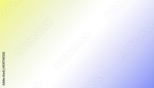 Yellow and Blue Gradient Overlay for Web Design and Presentation Use. Transparent PNG Element