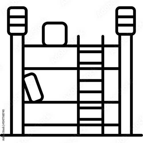 Bunk bed Icon
