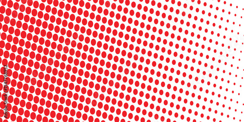 abstract simple big to small red dot pattern can be used background vector modern