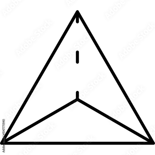 Triangular Icon