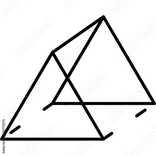 Triangular Icon