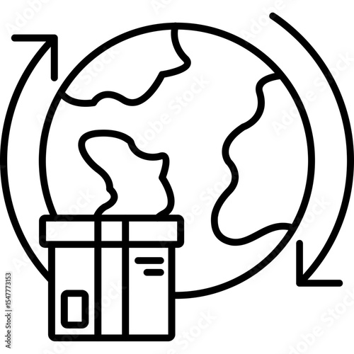 Worldwide shipping Icon
